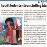 De Rijswijkse Courant – Ledententoonstelling 2017 Artikel De Rijswijkse Courant 19-4-2017