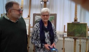 Mw v.d. Kaaij 2e prijs Mw v.d. Heidt 2e prijs